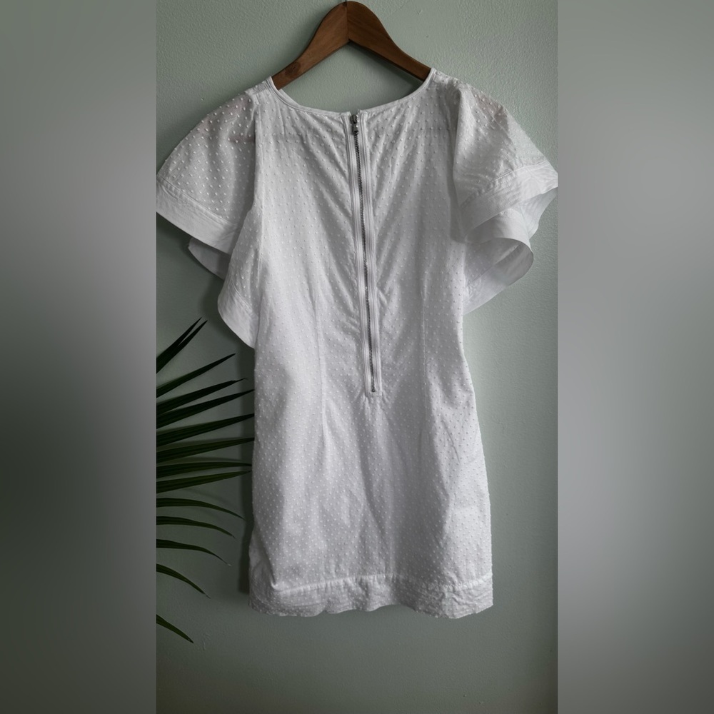 J. Crew White Textured Dress - Picture 6 of 8